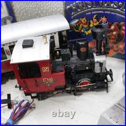 LGB 20540 G Scale Christmas Santa Train Steam Loco Passenger Set With Box Read