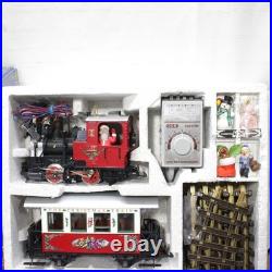 LGB 20540 G Scale Christmas Santa Train Steam Loco Passenger Set With Box Read