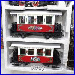 LGB 20540 G Scale Christmas Santa Train Steam Loco Passenger Set With Box Read