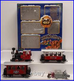 LGB 21540 G Gauge Christmas Steam Train Set EX/Box LGB 21540 G Gauge Christmas Steam Train Set EX/Box