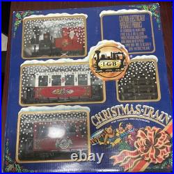 LGB 21540 G Gauge Christmas Steam Train Set Tested And Working Sold As Is