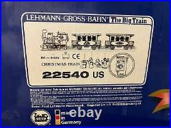 LGB 22540 Christmas Train Starter Set Lehmann 1992 G Scale Extra Track Untested