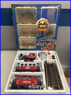 LGB 22540 G-Scale Christmas Train Set with Accessories NICE