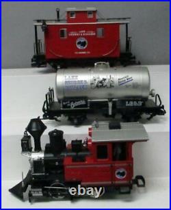 LGB 25401 Lake George & Boulder G Gauge Steam Train Set EX/Box