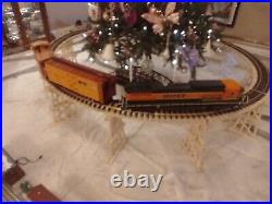 LGB 72307 WithTrain Christmas Trestle MAPLEWOOD 12 Full Set Up For LGB USA PIKO