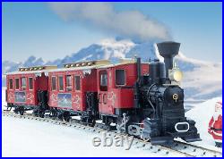 LGB 72308 G Scale Christmas Train Starter Set Red