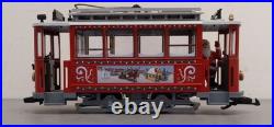 LGB 72351 Christmas Trolley Street Car G Gauge Starter Train Set EX/Box