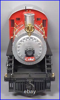 LGB 72510 G Gauge Coca-Cola Red Trunk Christmas Steam Train Super Set EX/Box