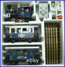 LGB 72545 G Gauge RARE Blue Christmas Steam Train Set LN/Box