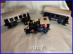 LGB 72545 G Scale Christmas Train Set withBox Complete, WORKS Rare Blue Set