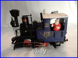 LGB 72545 G Scale Christmas Train Set withBox Complete, WORKS Rare Blue Set