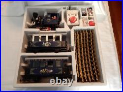 LGB 72545 G Scale Christmas Train Set withBox Complete, WORKS Rare Blue Set