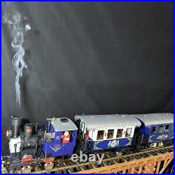 LGB 72545 G Scale Gauge Christmas Steam Train Set withbox Track Complete
