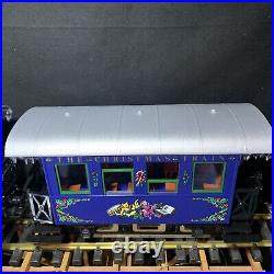 LGB 72545 G Scale Gauge Christmas Steam Train Set withbox Track Complete