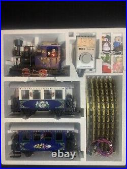 LGB 72545 G Scale Gauge Christmas Steam Train Set withbox Track Complete