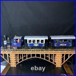 LGB 72545 G Scale Gauge Christmas Steam Train Set withbox Track Complete