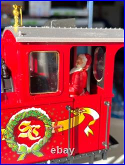 LGB 72550 Christmas Steam Engine Train Set G Scale Lights & Smoke MINT SHAPE