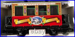 LGB 72550 Christmas Steam Engine Train Set G Scale Lights & Smoke MINT SHAPE
