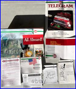 LGB 72550 Christmas Steam Engine Train Set G Scale Lights & Smoke MINT SHAPE