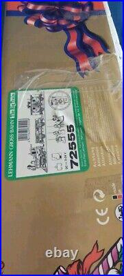 LGB 72555 Christmas Steam Engine Train Set G Gauge Train Set Works? READ