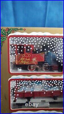 LGB 72555 Christmas Steam Engine Train Set G Gauge Train Set Works? READ