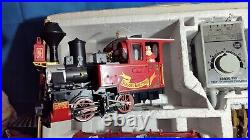 LGB 72555 Christmas Steam Engine Train Set G Gauge Train Set Works? READ