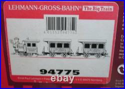 LGB 94775 North Pole Express G Gauge Steam Train Set LN/Box
