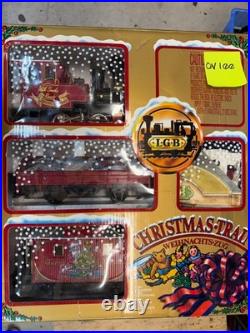 LGB Christmas 0-4-0 2517 Train Starter Set 72555 G-Gauge WORKS LGB Christmas 0-4-0 2517 Train Starter Set 72555 G-Gauge WORKS