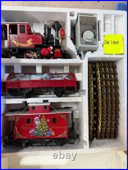 LGB Christmas 0-4-0 2517 Train Starter Set 72555 G-Gauge WORKS