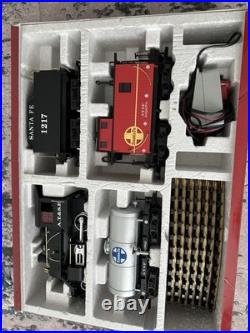 LGB Christmas Freight Train Starter Set 72423 G Scale Light And Smoke