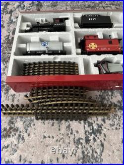 LGB Christmas Freight Train Starter Set 72423 G Scale Light And Smoke