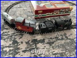 LGB Christmas Freight Train Starter Set 72423 G Scale Light And Smoke