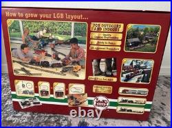 LGB Christmas Freight Train Starter Set 72423 G Scale Light And Smoke