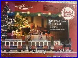 LGB Christmas Train G Gauge Starter Set 122.5 Analog DC Loco/Car/Track 72304