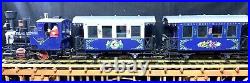 LGB G Scale 72545 Christmas Steam Train Only Locomotive & 2 Passenger Cars