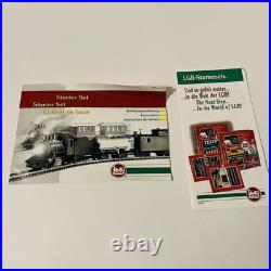 LGB G Scale Christmas Train Starter Set 72325 Tested with Track Transformer Manual
