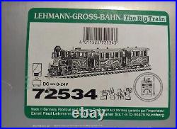 LGB Lehmann-Gross Bahn The Big Train 72534 G Scale Train Set Org. Box Germany