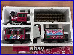 LGB Rare Christmas Train Starter Set Standard DC G scale Pre-owned 1998