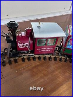 LGB Rare Christmas Train Starter Set Standard DC G scale Pre-owned 1998