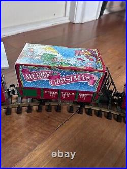 LGB Rare Christmas Train Starter Set Standard DC G scale Pre-owned 1998