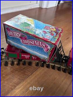 LGB Rare Christmas Train Starter Set Standard DC G scale Pre-owned 1998