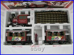 LGB Rudolf North Pole Express Seasons Greetings Christmas Train Set #94775 Read