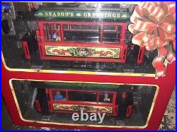 LGB Trains Seasons Christmas Trolley Original Box G Scale EUC Authentic 100% LGB