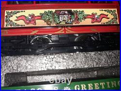 LGB Trains Seasons Christmas Trolley Original Box G Scale EUC Authentic 100% LGB