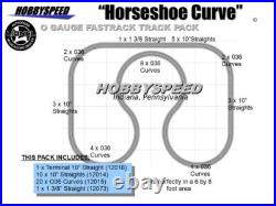 LIONEL FASTRACK HORSESHOE CURVE TRACK PACK under/around your Christmas tree NEW