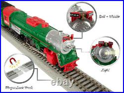 LIONEL HO SCALE NORTH POLE CENTRAL FREIGHT TRAIN SET steam track NPC 1951020 NEW