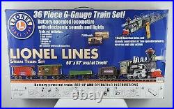 LIONEL LINES 36 Piece G-Gauge R/C Model Train Set with Sound & Lights Tested