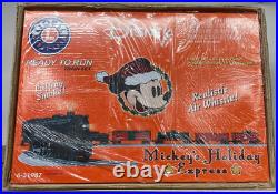 LIONEL MICKEYS HOLIDAY EXPRESS LIMITED EDITION TRAIN SET CHRISTMAS 6-31987 Mint