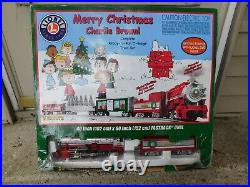 LIONEL PEANUTS CHARLIE BROWN MERRY CHRISTMAS O GAUGE TRAIN SET WithBOX