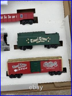 LIONEL READY TO RUN O-27 CHRISTMAS TRAIN SET 6-21944 RARE DIE-CAST METAL Complet